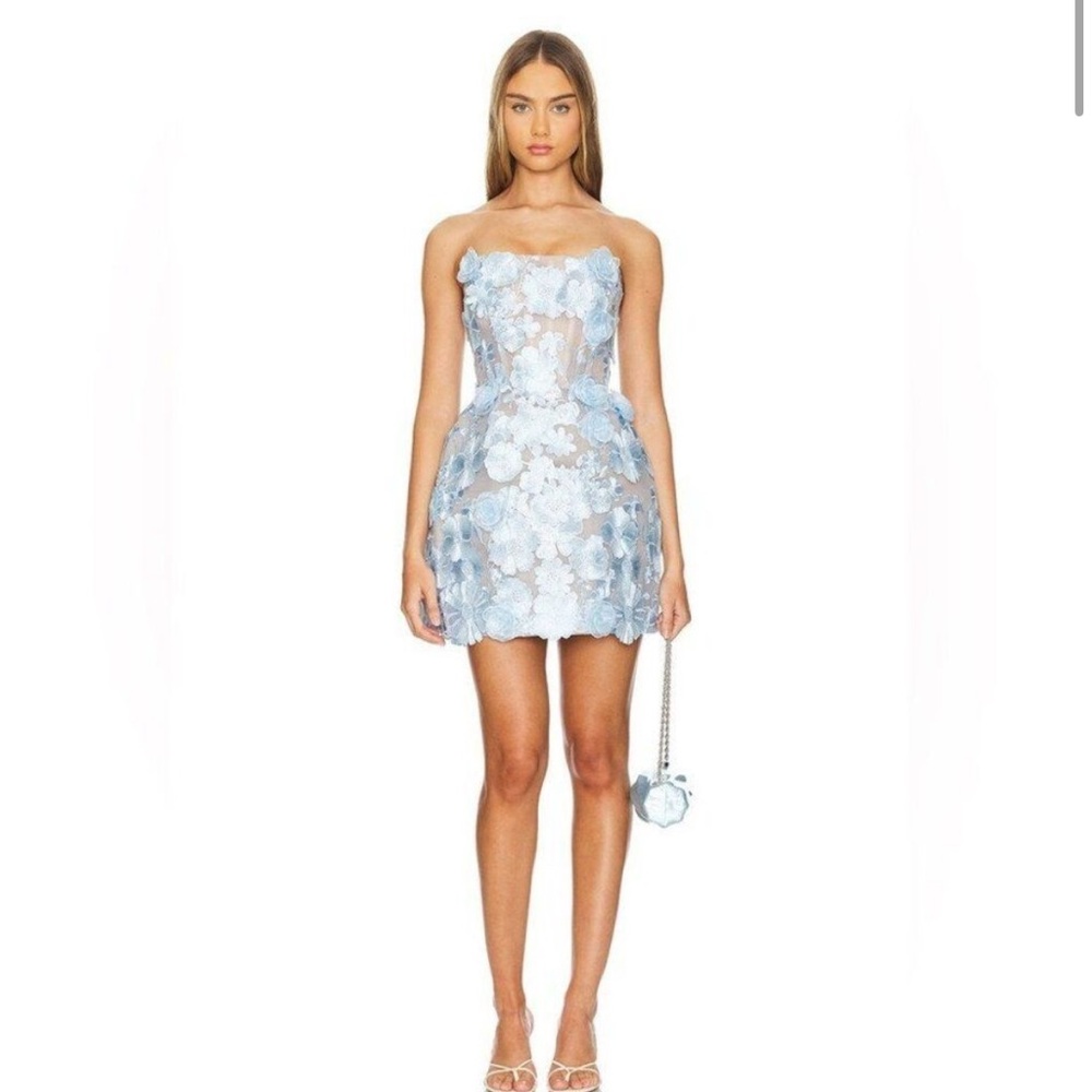 Jasmine Maraya Mini Dress in Powder Blue
Bronx and Banco